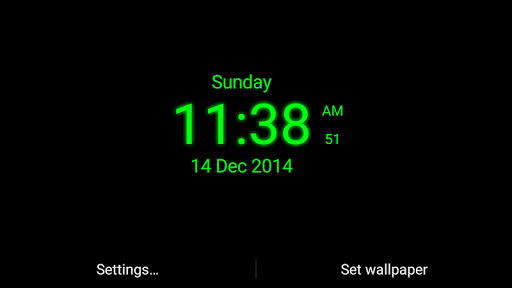 Download Digital Clock Live Wallpaper for PC