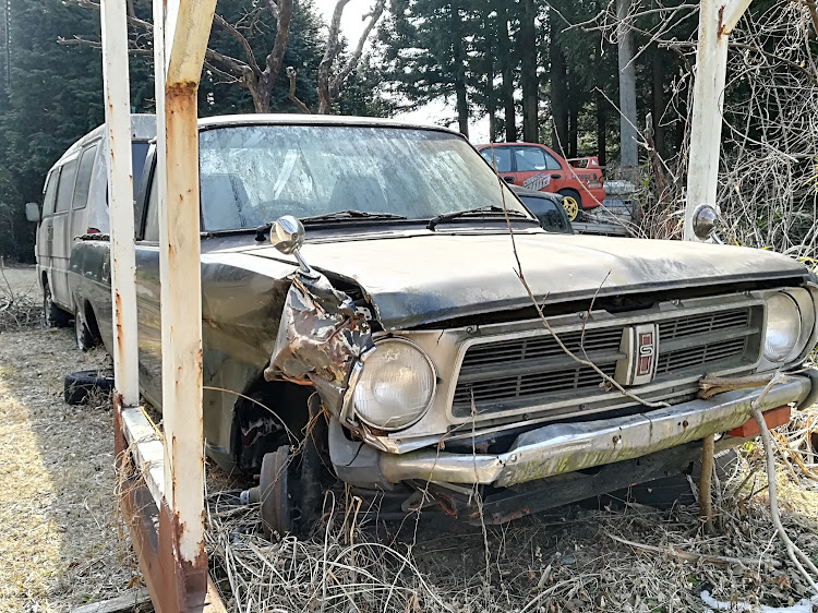 アベケーさんが投稿した廃車・群馬・日産・サニートラック・旧車に関するカスタム事例の投稿画像1枚目