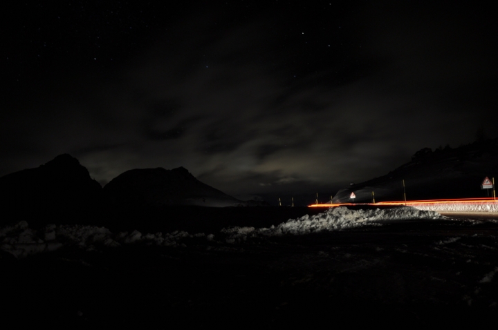 Notte in alta montagna di AjejeBrazorf