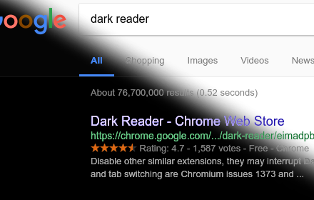 Dark Reader Dark Preview image 0