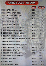 Shree Ganesha Dosa menu 2