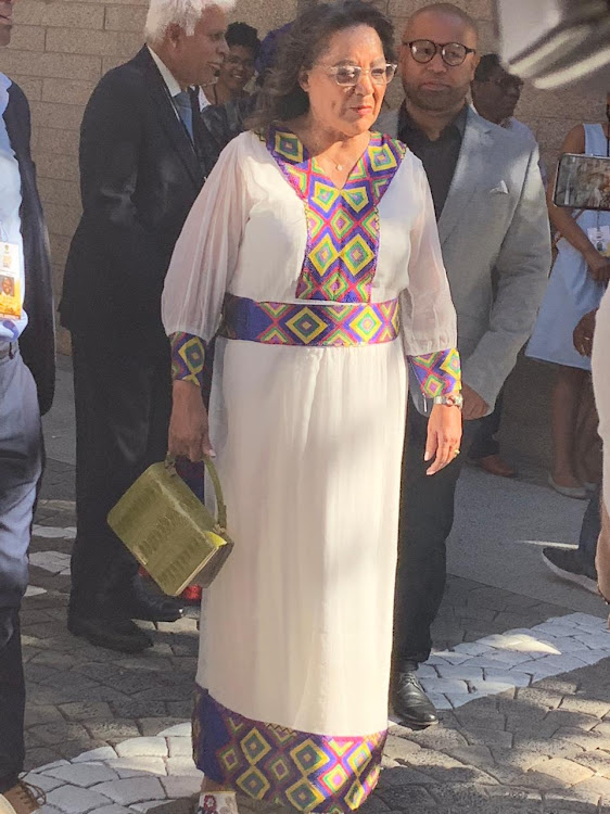 Patricia de Lille ahead of the state of the nation address in parliament in Cape Town on February 7 2019.