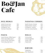 Bo & Jan - Deliciously Desi menu 1