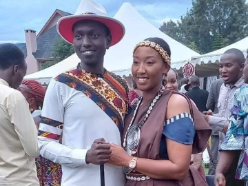 She said yes, I said yes- Ruto's son Nick speaks on his marriage