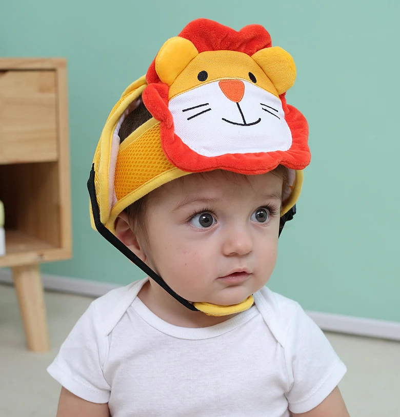 Casco de seguridad anticaídas para bebés y niños pequeños Protección para la cabeza durante el aprendizaje a caminar y explorar, suave y ajustable
