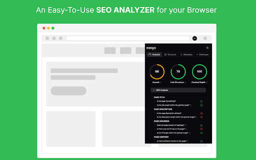 easyo - SEO Analyzer