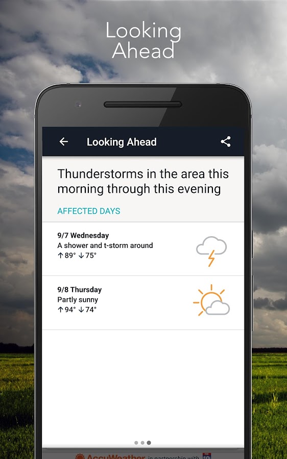   AccuWeather Platinum (payant) – Capture d'écran 