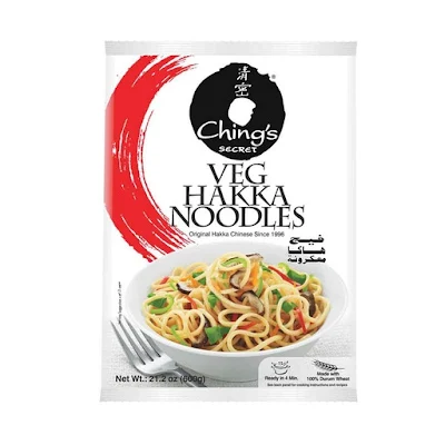 Chings Veg Hakka Noodles 600 Gm