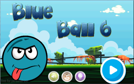 Blue Ball 6 - Adventure Game