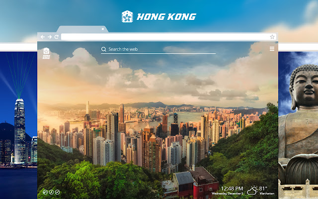 Hong Kong HD Wallpapers New Tab Theme