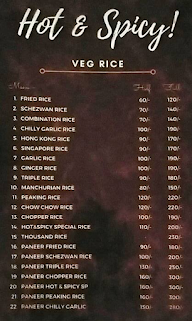 Hot N Spicy menu 4