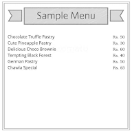 Mr. Chawla's Cakes & Bakes menu 2