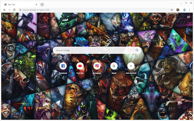 Dota 2 Wallpapers New Tab