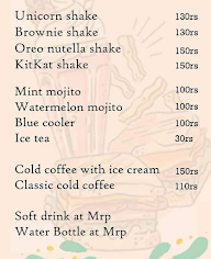 Janita's Cakes & Packs menu 1