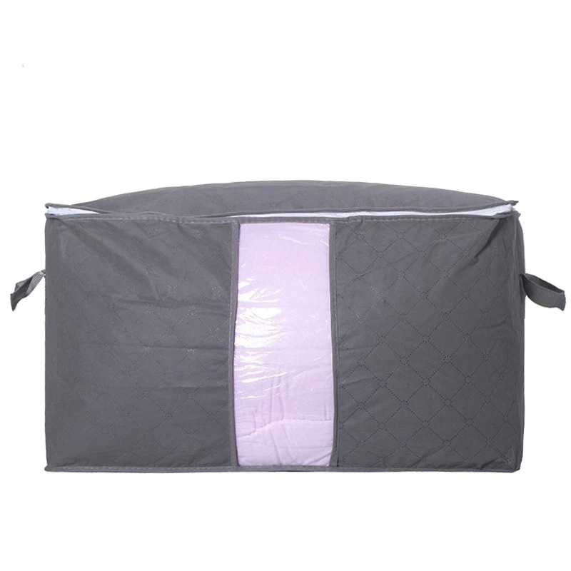 Bolsa de armazenamento para edredons, roupas, mudanças e organização. Saco de armazenamento multiuso, ideal para guardar e transportar itens.