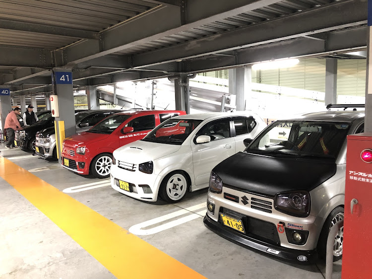 アルトワークスのドライブスポット・アルトオフ・アルトワークス・HA36Sアルトワークス・オフ会に関するカスタム事例の投稿画像2枚目