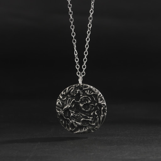 Title 2, Retro Meteorite Necklace Mens Fashion Personal...