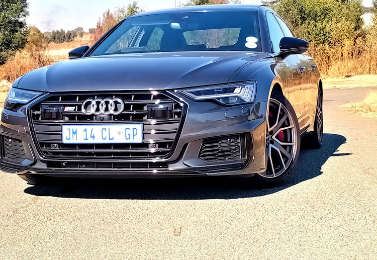 The Audi S6 is 1,816kg of hushed but sublime performance and luxury rolled into an unassuming sedan. Picture: PHUTI MPYANE