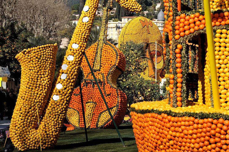 Lemon Fest transforms the streets of Menton, France, each winter.