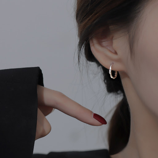 Title 1, Womens Sleek Minimalist French Fashion Earring...