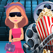 Girls Movie Night Party  Icon