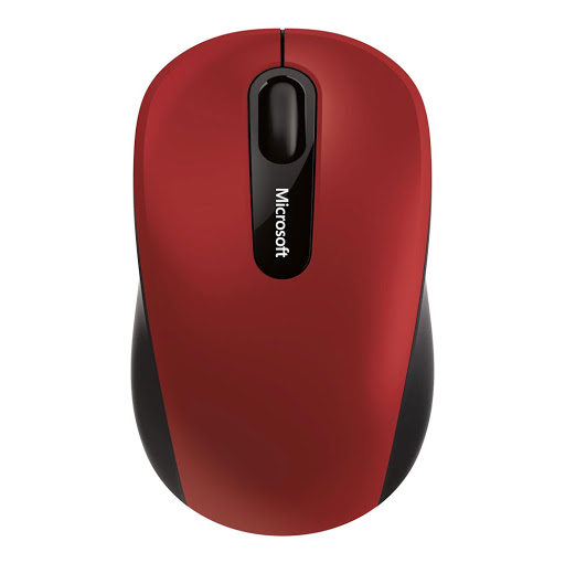 Chuột máy tính Microsoft Bluetooth Mobile Mouse 3600 (Đỏ đen) - Hàng trưng bày