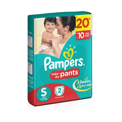 Pampers New Small - 2 Diaper Pants - 2 pcs