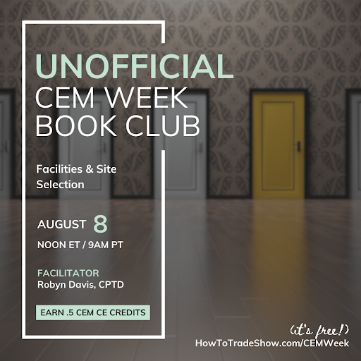 Unofficial CEM Week Book Club - August 8 at noon ET - HowToTradeShow.com/CEMweek