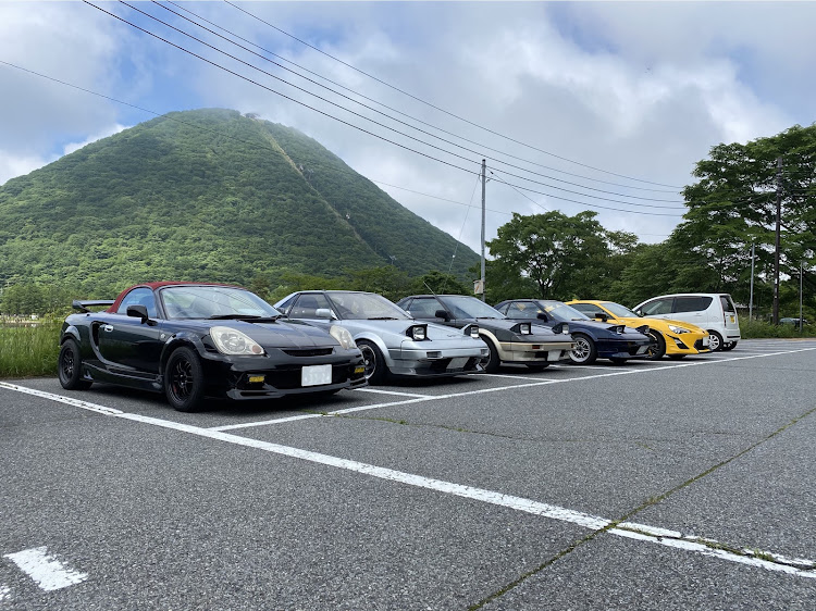 MR2のツーリング・プチオフ・榛名山・峠ドライブ・梅雨の晴れ間に関するカスタム事例の投稿画像2枚目