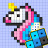 Block Color Art: jigsaw puzzle icon