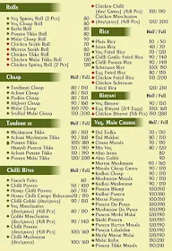 Relish Meadows menu 1