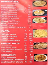 Mom's Cafe & Restro menu 1