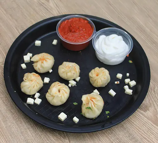 Paneer Momos Steam