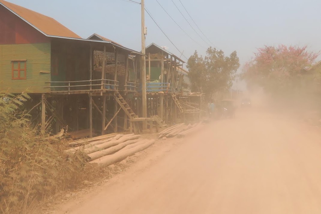 Stilt village of Kampong Khleang 