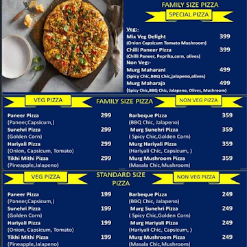 Tazza Food Hub menu 