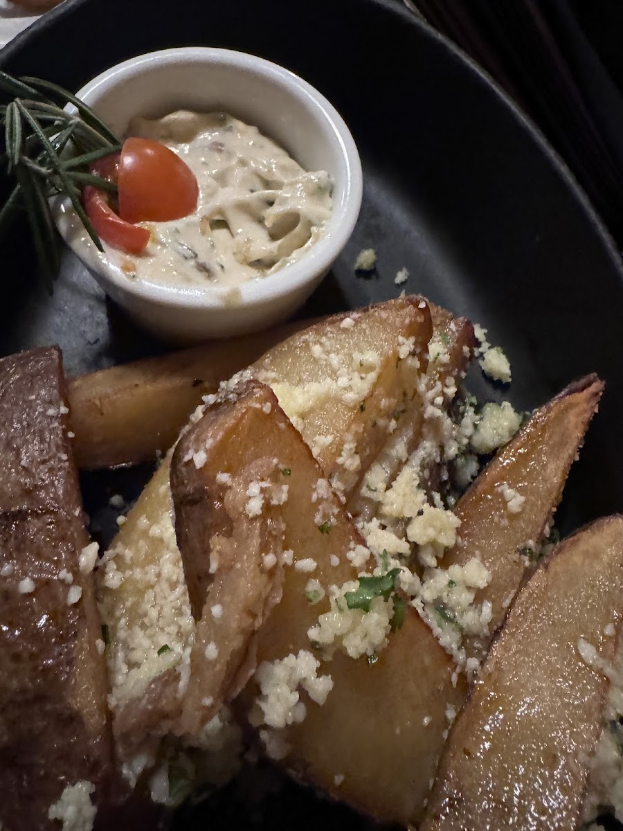 Starter, truffle fries