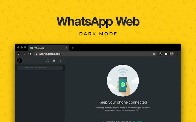 WhatsApp Web Dark Mode