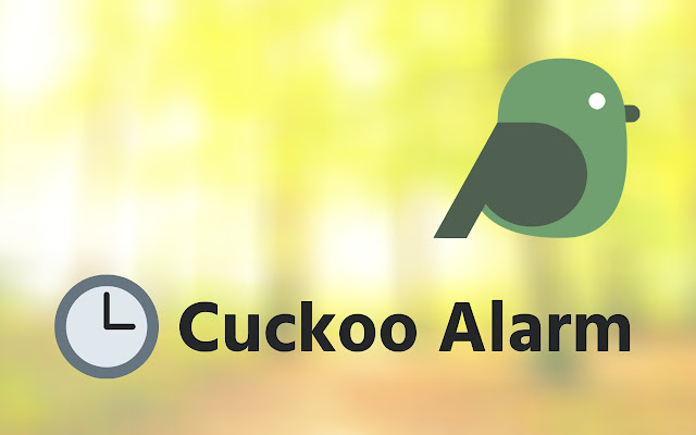 Cuckoo Alarm chrome extension