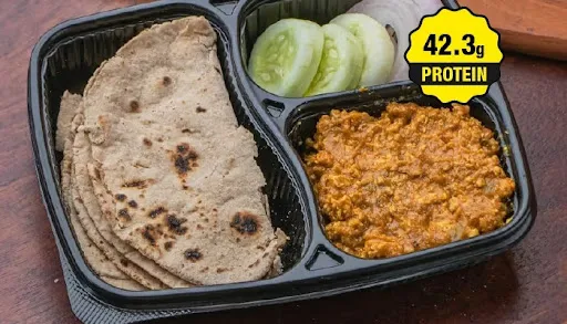 Chicken Keema & Roti Meal - High Protein