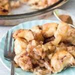 Apple Fritter Cinnamon Roll Bake was pinched from <a href="http://www.crazyforcrust.com/2016/09/apple-fritter-cinnamon-roll-bake/" target="_blank">www.crazyforcrust.com.</a>