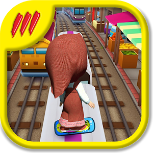 Download Subway Masha Run For PC Windows and Mac