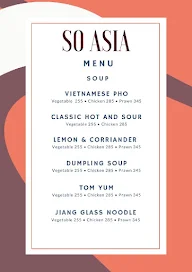 So Asia menu 1