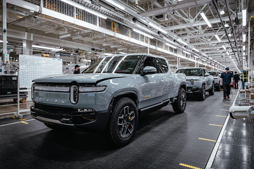 Rivian Automotive fell by 9.6% in US premarket trading after a media report that Ford Motor is selling 8-million of its shares in the electric-pickup maker at a discount.