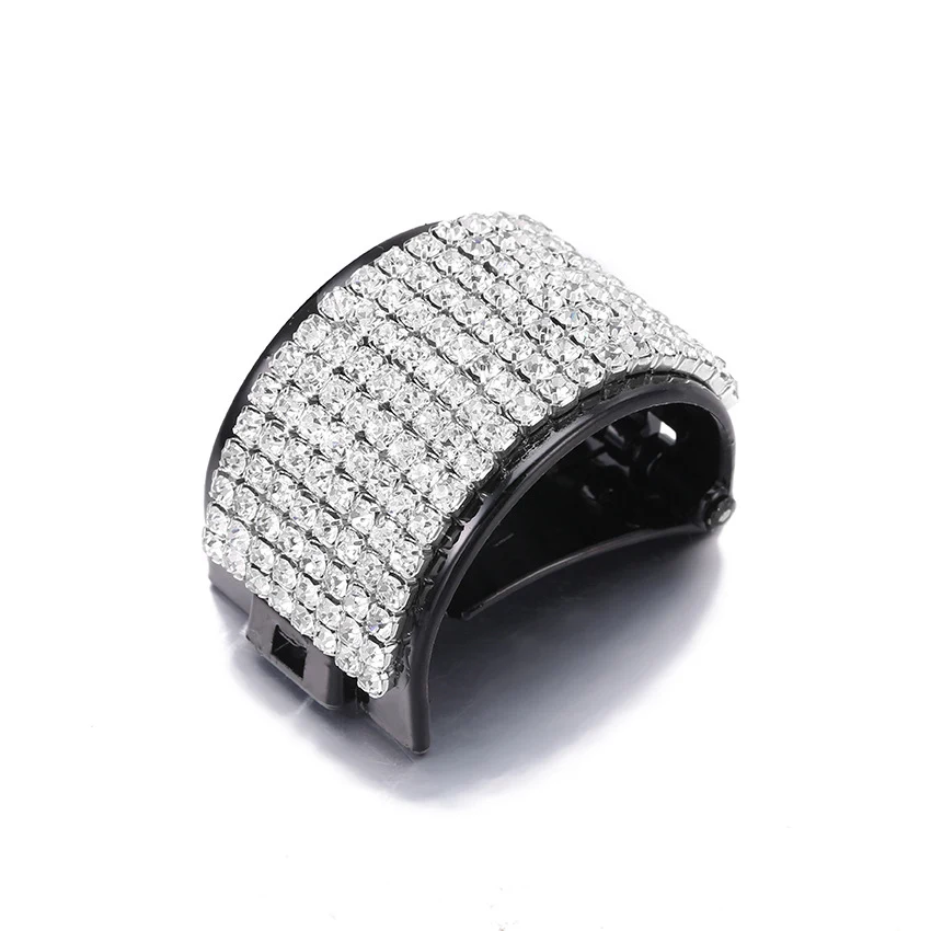 Title 1, Diamant strass bananenclip voor paardenstaart, ...