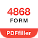 PDF Form 4868 for IRS icon