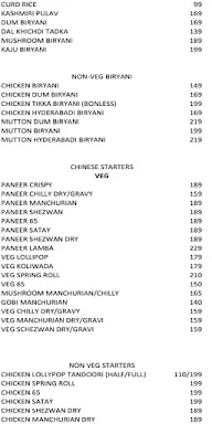 Aarambh Family Restaurant menu 6