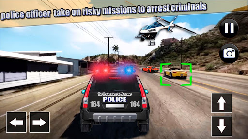 Police Car Gangster Chase Mission 3d