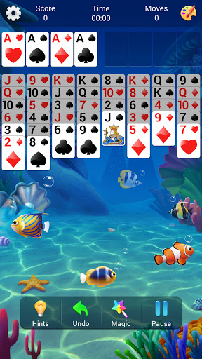 Screenshot FreeCell Solitaire