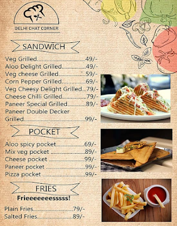 Delhi Chaat Corner menu 