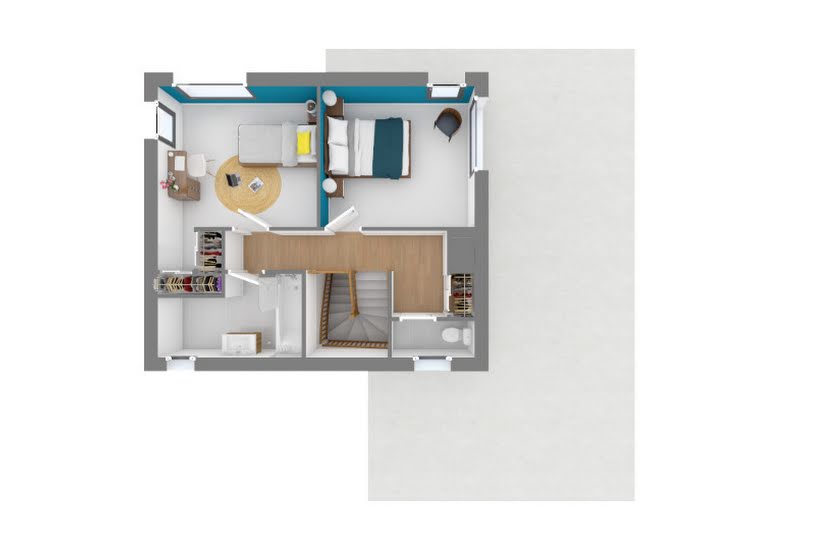 Vente Terrain + Maison - Terrain : 330m² - Maison : 95m² à Vic-la-Gardiole (34110) 